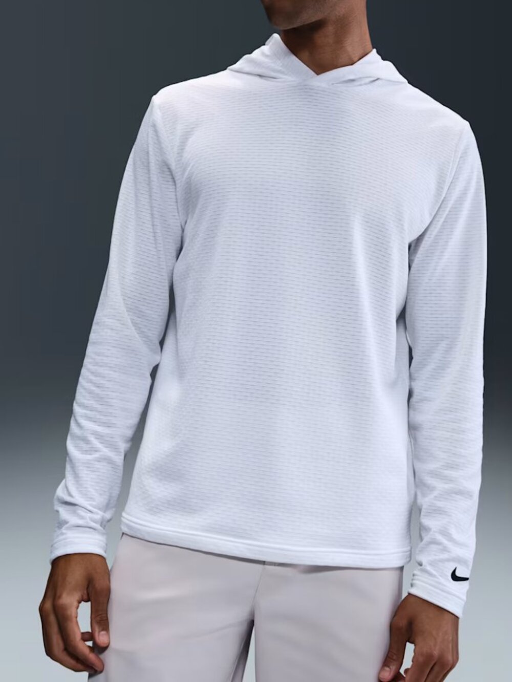 Nike Men's Tour Dri-FIT Lightweight Golf Hoodie White Size XXL NWT